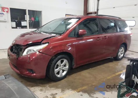 2013 Toyota Sienna Le V6 8 Passenger из США, поврежденный, VIN 5TDKK3DC7DS389912